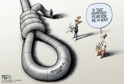 PIPELINE KNOT  by Nate Beeler