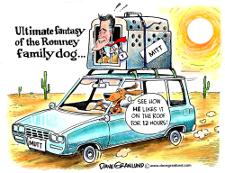 ROMNEY AND PET CARE by Dave Granlund