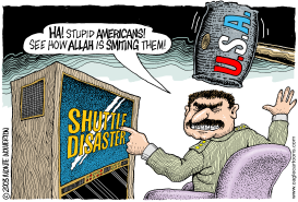  SADDAM AND THE SHUTTLE by Monte Wolverton