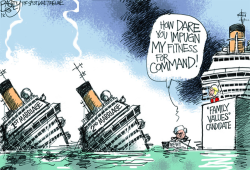 NEWTRIMONY ON THE ROCKS by Pat Bagley