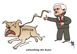 GINGRICH AND POPULISM by Arend Van Dam