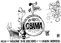 STATE OF THE UNION, B/W by Randy Bish