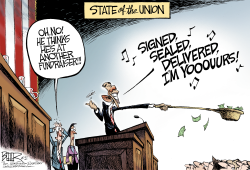 STATE OF THE UNION  by Nate Beeler