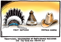 FIRST NATIONS AND HARPER by Ingrid Rice
