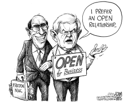 NEWT OPEN FOR BUSINESS by Adam Zyglis