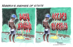 ENEMIES OF STATE by Tayo Fatunla