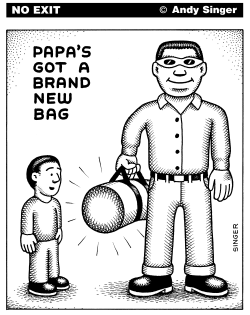 PAPAS BRAND NEW BAG by Andy Singer