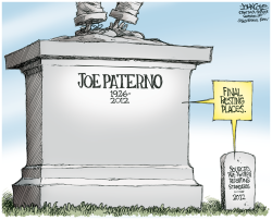 PATERNO DEATH MISREPORTING  by John Cole