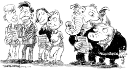 GOP GAY MARRIAGE by Daryl Cagle