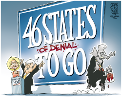GINGRICH STATE OF DENIAL  by John Cole
