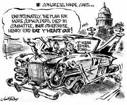 IF CONGRESS MADE CARS by Jim Day