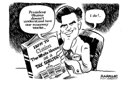 MITT ROMNEY TAX SHELTER by Jimmy Margulies