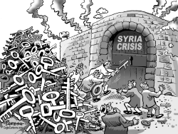 SYRIA CRISIS by Paresh Nath