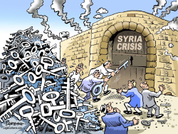 SYRIA CRISIS  by Paresh Nath