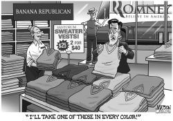 ROMNEY INVESTS IN SWEATER VESTS by R.J. Matson