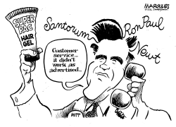 ROMNEY STUMBLES by Jimmy Margulies