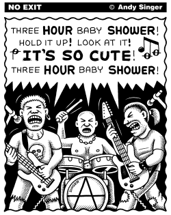 THREE HOUR BABY SHOWER by Andy Singer