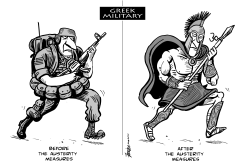 THE GREEK ARMY  by Manny Francisco