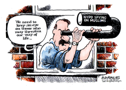 NYPD SPIES ON MUSLIMS by Jimmy Margulies