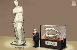 GREECE AND EU AID by Luojie
