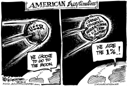 AMERICAN EXCEPTIONALISM by Milt Priggee