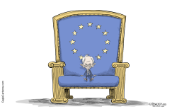 EU PRESIDENT HERMAN VAN ROMPUY  by Martin Sutovec