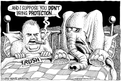 RUSH WITHOUT PROTECTION by Monte Wolverton