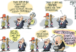 SEX EDUCATION by Pat Bagley