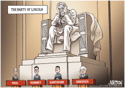 THE PARTY OF LINCOLN- by R.J. Matson