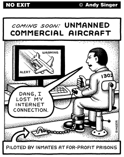 UNMANNED COMMERCIAL AIRCRAFT by Andy Singer