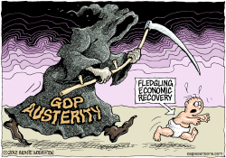 GOP AUSTERITY  by Monte Wolverton