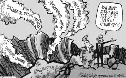 AFGHAN EXIT STRATEGY  by Mike Keefe