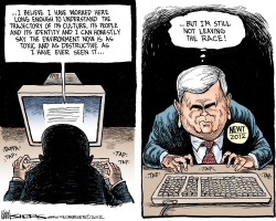 NEWT NOT LEAVING by Kevin Siers