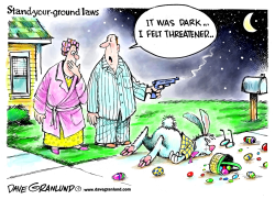 STAND- YOUR-GROUND LAWS by Dave Granlund