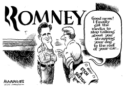 ROMNEY ETCH A SKETCH by Jimmy Margulies