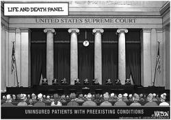 SUPREME COURT IS LIFE AND DEATH PANEL by R.J. Matson