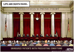 SUPREME COURT IS LIFE AND DEATH PANEL- by R.J. Matson