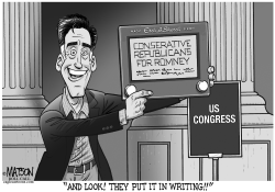 ETCH-A-SKETCH SUPPORT FOR ROMNEY by R.J. Matson