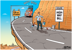 WILE E BOEHNER AND THE HIGHWAY BILL- by R.J. Matson