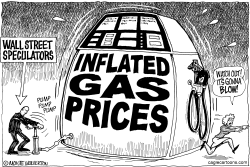 WALL ST SPECULATION AND GAS PRICES by Monte Wolverton