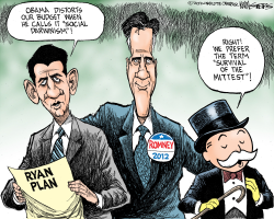 SURVIVAL OF THE MITTEST by Kevin Siers