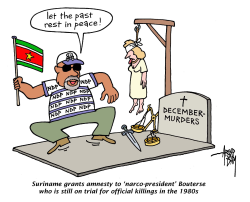 AMNESTY FOR BOUTERSE by Arend Van Dam