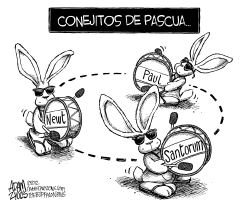 CONEJITOS DE PASCUA DEL GOP by Adam Zyglis
