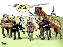 TAX AND FRENCH POLL  by Paresh Nath