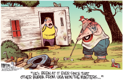 BUBBA WINS THE MASTERS  by Rick McKee