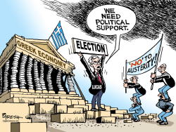 GREEK ELECTION  by Paresh Nath