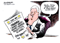 SECRET SERVICE PROSTITUTE SCANDAL  by Jimmy Margulies