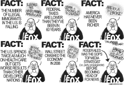 FACT CHECKING FOX by Pat Bagley