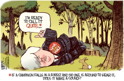NEWT QUITS  by Rick McKee