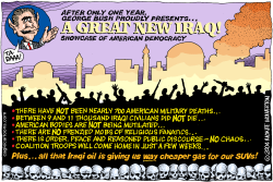  A GREAT NEW IRAQ by Monte Wolverton